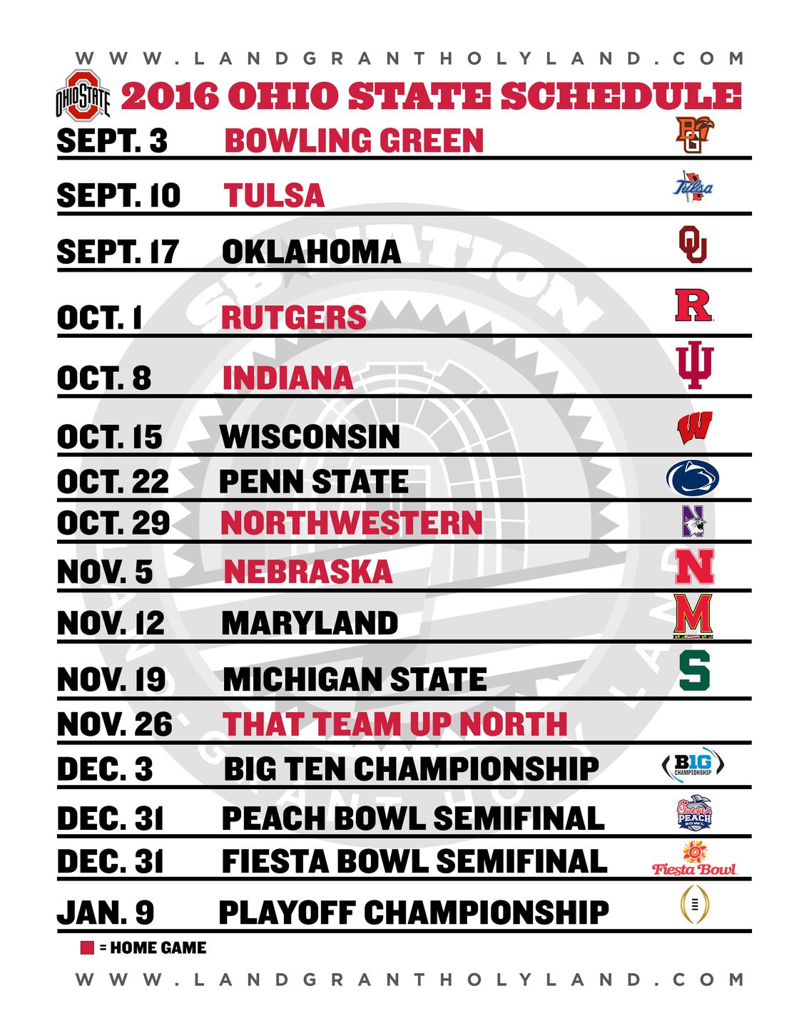 Ohio State Football Schedule 2025 2025 Seasonal Beau I Ingram Ohio State Football Schedule 2025 2025 Seasonal Beau I Ingram