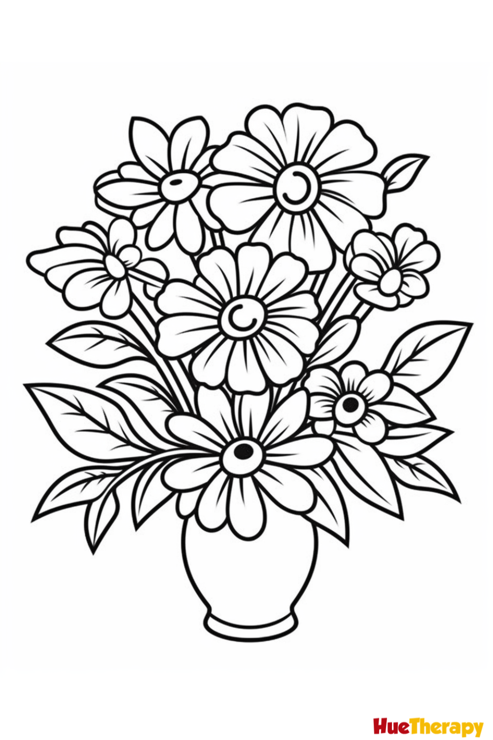 Printable Coloring Pages Flowers Printable Coloring Pages Flowers