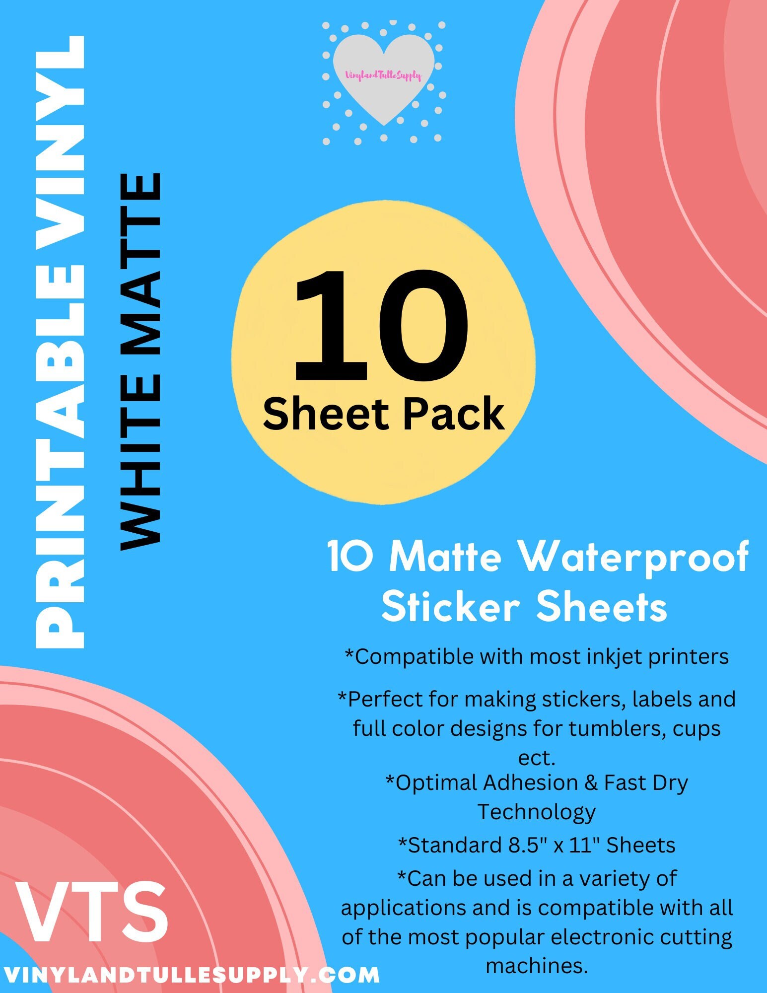 Printable Permanent Vinyl