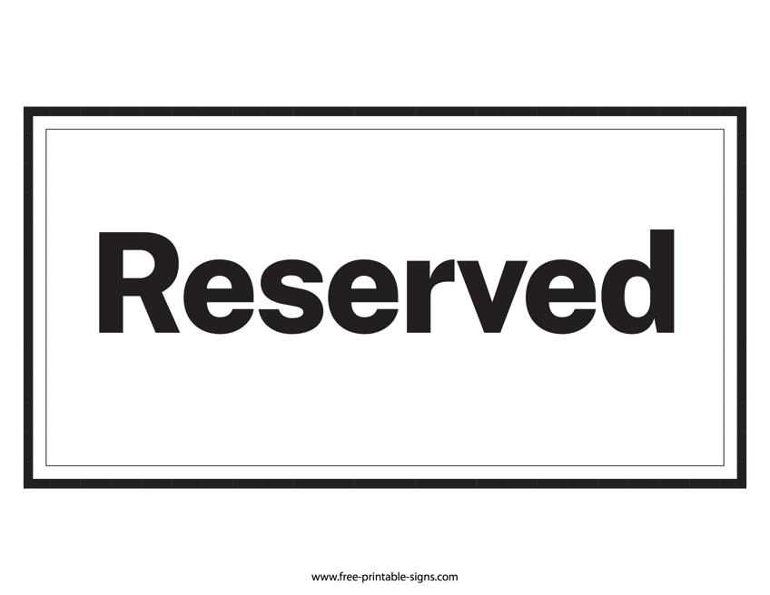 Printable Signs Free