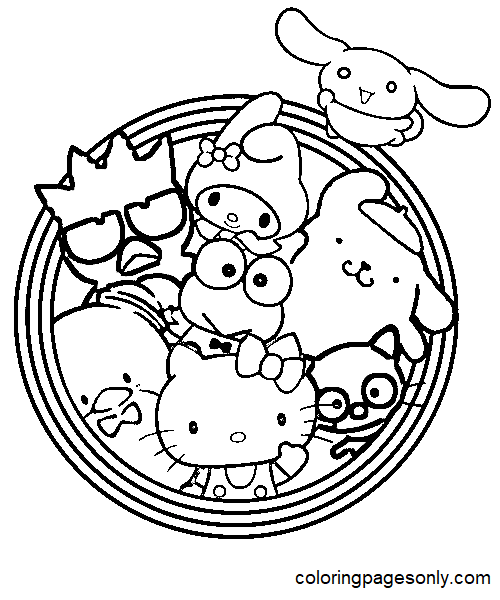 Sanrio Christmas Coloring Page Free Printable Coloring Pages Sanrio Christmas Coloring Page Free Printable Coloring Pages