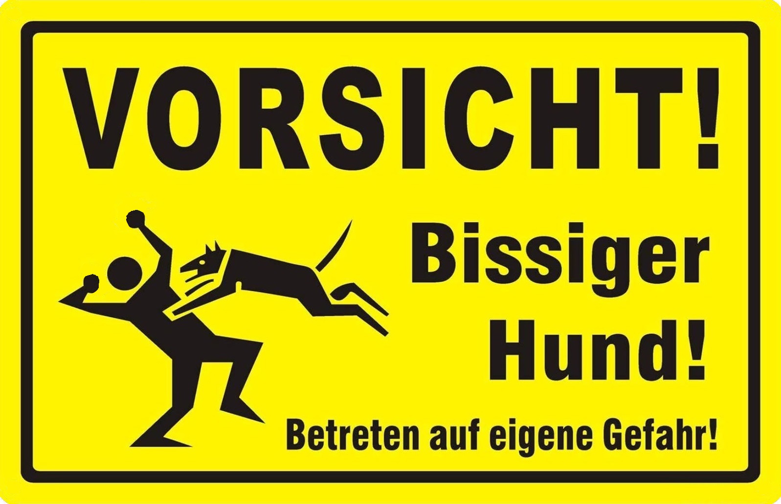 Schild Vorsicht Hund Mit Bild Schild Vorsicht Hund Mit Bild