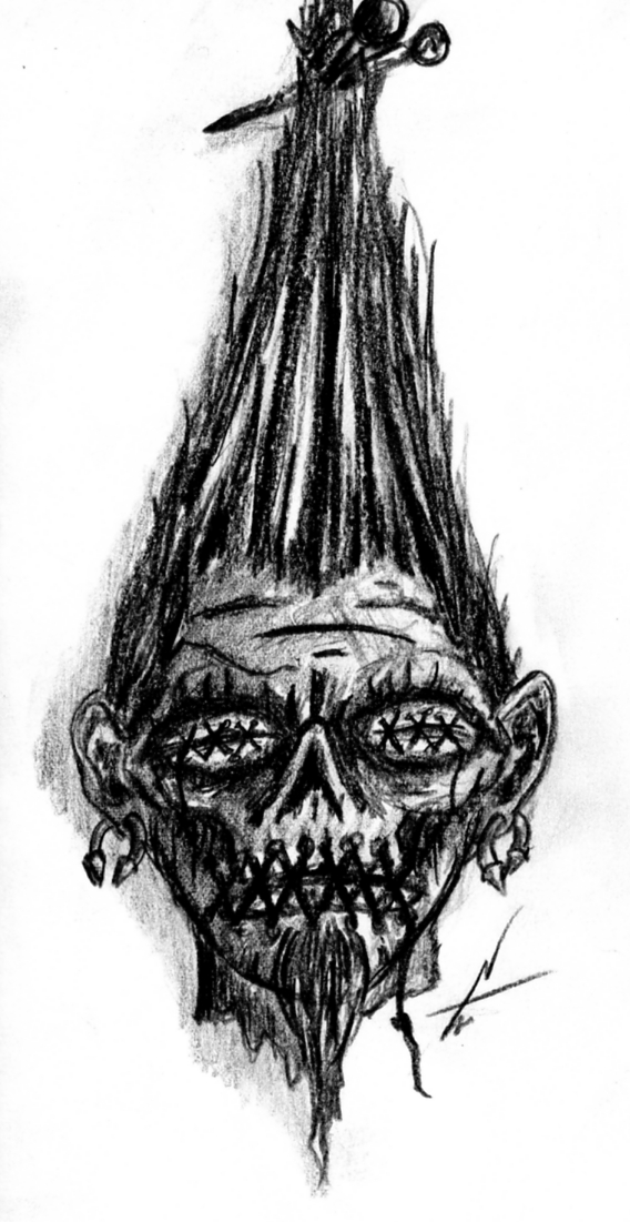 Shrunken Head Tattoo