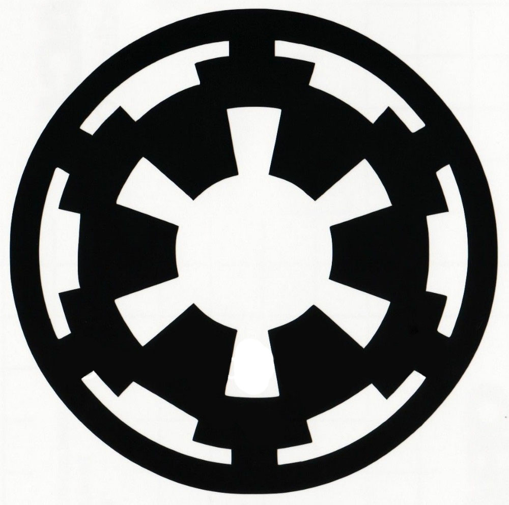 Star Wars Galactic Empire Logo Symbol Vinyl Decal Sticker Car Window Star Wars Galactic Empire Logo Symbol Vinyl Decal Sticker Car Window