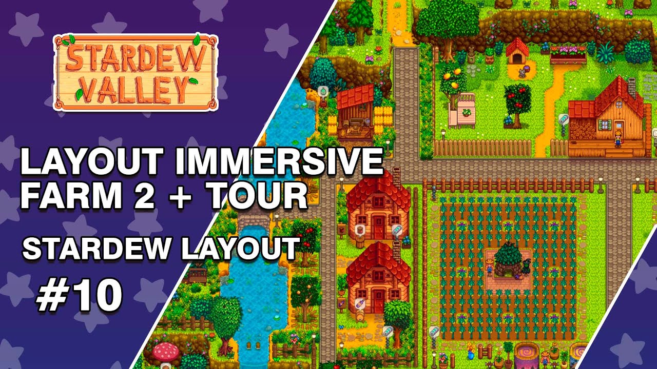 Stardew Valley Layout Immersive Farm 2 Tour Youtube Stardew Valley Layout Immersive Farm 2 Tour Youtube