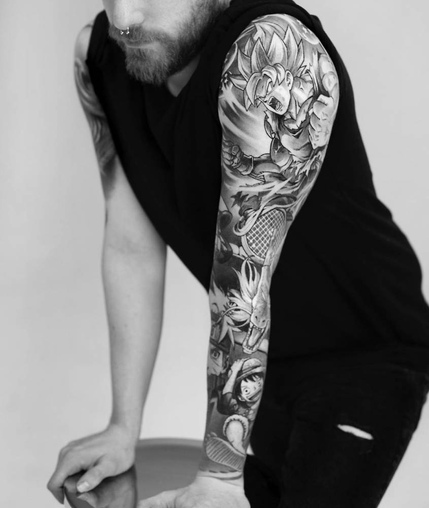 Tattoo Dragon Ball Z