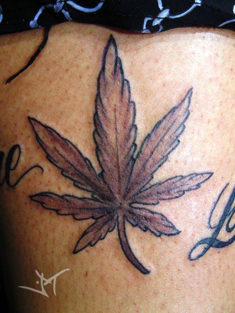 Tattoos Of Weed Designs
