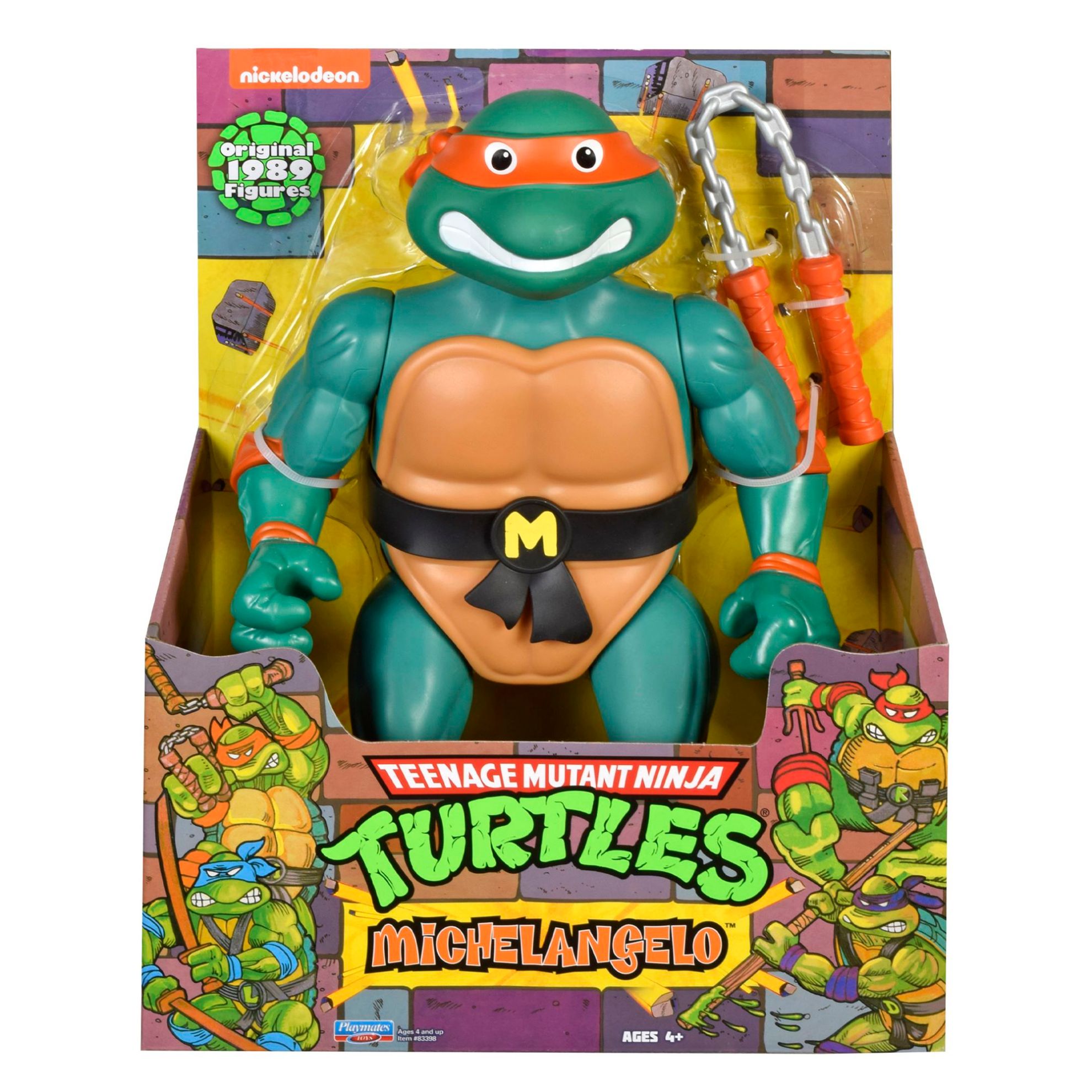 Teenage Mutant Ninja Turtles Classic Giant Michelangelo Character Toys Teenage Mutant Ninja Turtles Classic Giant Michelangelo Character Toys