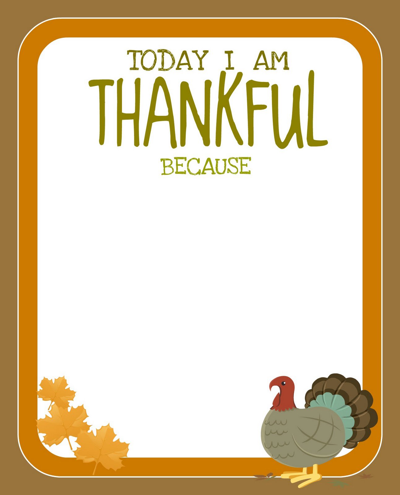 Thanksgiving Free Printables