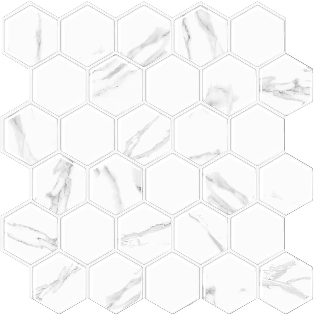 Tic Tac Tiles Peel And Stick Tiles In Hexagon Designs 10 Thicker Marble Buy Online At Best Price In Ksa Souq Is Now Amazon Sa Diy Tools Tic Tac Tiles Peel And Stick Tiles In Hexagon Designs 10 Thicker Marble Buy Online At Best Price In Ksa Souq Is Now Amazon Sa Diy Tools