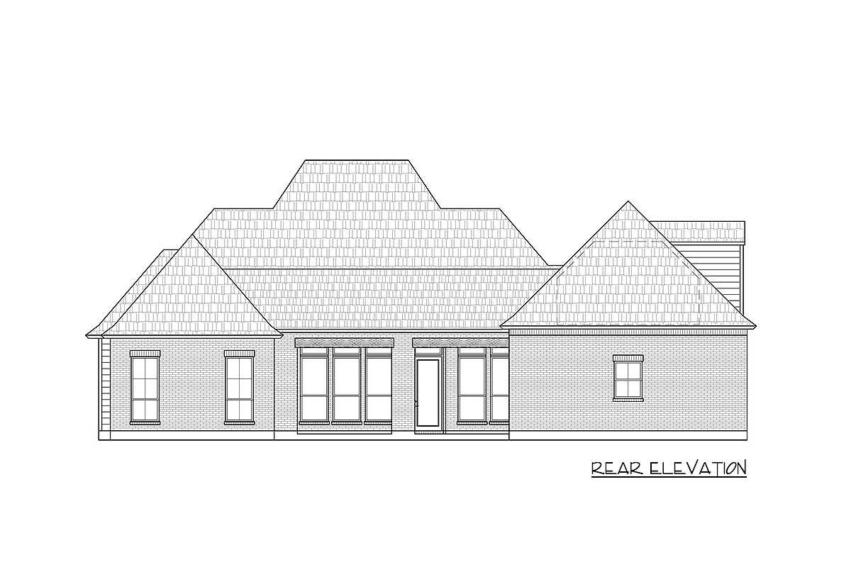 Traditional Southern Home Plan With Upstairs Bonus Room 56491Sm Traditional Southern Home Plan With Upstairs Bonus Room 56491Sm