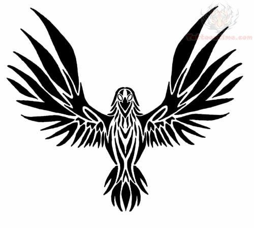 Tribal Raven Tattoo Designs Tribal Raven Tattoo Designs