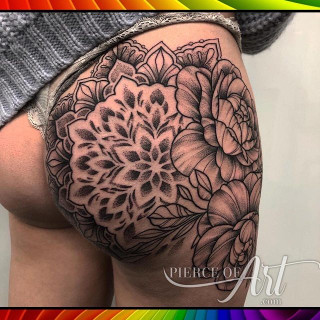 Ultimate Heart Devil Butt Tattoo Designs Now