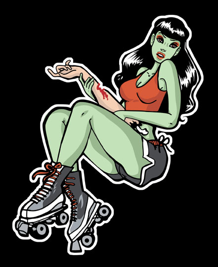 Ultimate Zombie Pin Up Tattoo Designs Now Ultimate Zombie Pin Up Tattoo Designs Now
