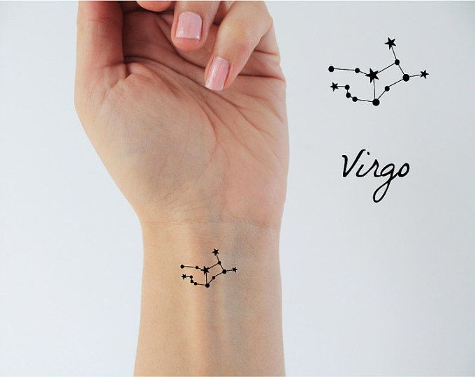 Virgo Zodiac Tattoo