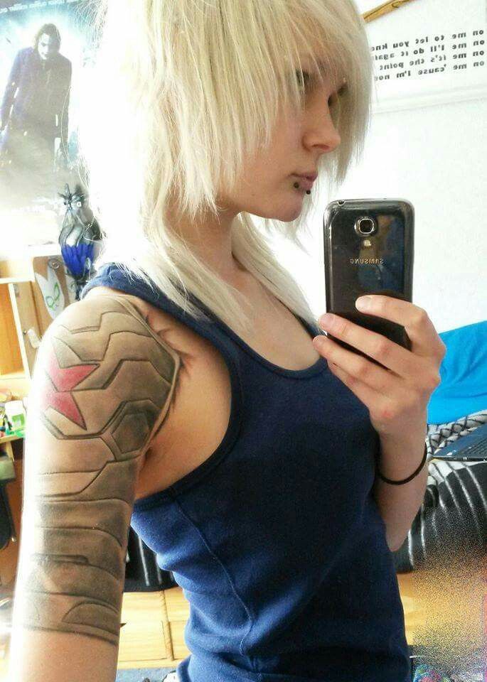 Winter Soldier Arm Tattoo Winter Soldier Arm Tattoo