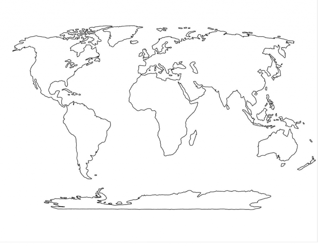 World Map Outline Printable Pdf World Map Outline Printable Pdf