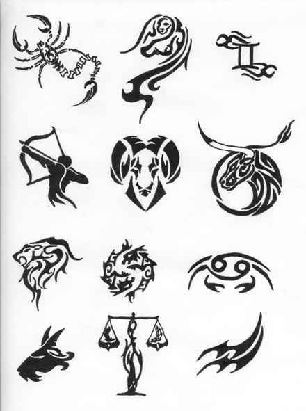 Zodiac Sign And Tattoo Designs Sun Sign Tattoos Horoscope Sign Zodiac Sign And Tattoo Designs Sun Sign Tattoos Horoscope Sign